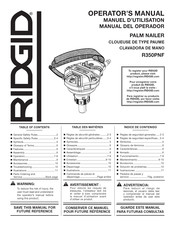 RIDGID R350PNF Manual Del Operador