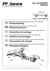 PF Jones 29140500PF Instrucciones De Montaje