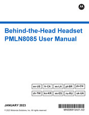 Motorola PMLN8085 Manual Del Usuario