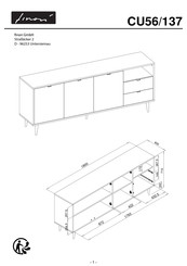 finori CU56/137 Instrucciones De Montaje