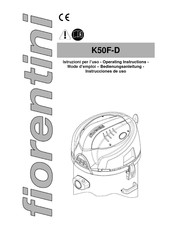 FIORENTINI K50F-D Instrucciones De Uso