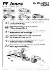 PF Jones 29230530PF Instrucciones De Montaje