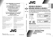 JVC KD-R312 Manual De Instrucciones