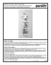 Zenith 5104W Instrucciones De Ensamblado