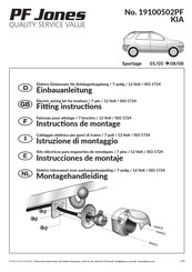 PF Jones 19100502PF Instrucciones De Montaje