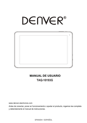 Denver TAQ-10193G Manual De Usuario