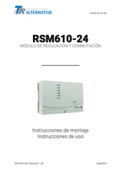 TA RSM610-24 Instrucciones De Uso