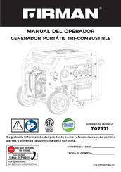 Firman T07571 Manual Del Operador