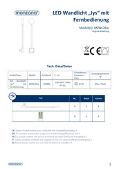 monzana MZWL26w Manual De Instrucciones