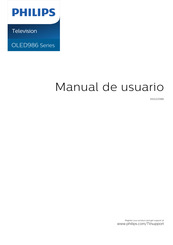 Philips OLED986 Serie Manual De Usuario