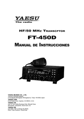 Yaesu FT-450D Manual De Instrucciones