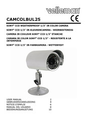 Velleman CAMCOLBUL25 Manual Del Usuario