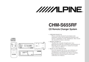 Alpine CHM-S655RF Manual De Instrucciones