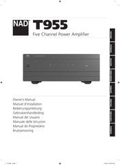 NAD T955 Manual Del Usuario