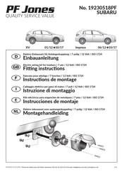 PF Jones 19230518PF Instrucciones De Montaje