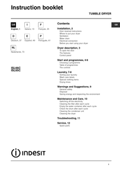 Indesit ISL65C Manual Del Usuario