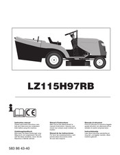 LAZER LZ115H97RB Manual De Las Instrucciones