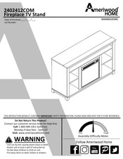 Ameriwood HOME 2402412COM Instrucciones De Montaje