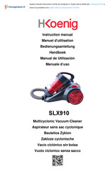 H.Koenig SLX910 Manual Del Usuario