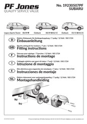 PF Jones 19230507PF Instrucciones De Montaje