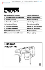 Makita HR3541FCX Manual De Instrucciones