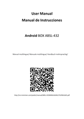 Android BOX ABSL-432 Manual De Instrucciones