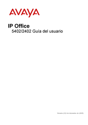 Avaya IP Office 5402 Guía Del Usario