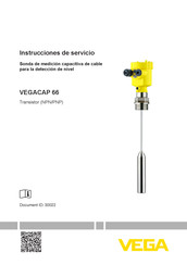 Vega VEGACAP 66 Instrucciones De Servicio