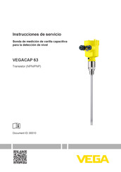 Vega VEGACAP 63 Instrucciones De Servicio