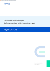 Reyee OS 1.78 Guía De Configuración