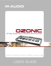 M-Audio OZONIC Manual De Instrucciones