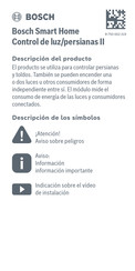 Bosch BMCT-SLZ Manual De Instrucciones