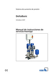 KSB DeltaBasic Manual De Instrucciones De Servicio/Montaje