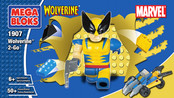 Mega Bloks 2-Go Marvel Wolverine 1907 Manual De Instrucciones