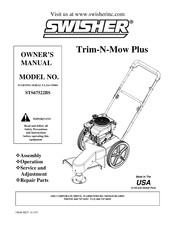 Swisher STS67522BS Manual Del Propietário