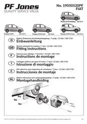 PF Jones 19050520PF Instrucciones De Montaje