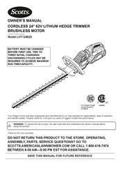 Scotts LHT12462S Manual Del Operario