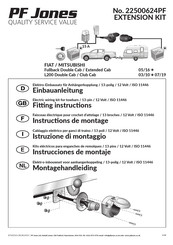 PF Jones 22500624PF Instrucciones De Montaje