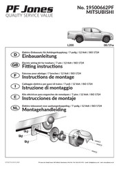 PF Jones 19500662PF Instrucciones De Montaje