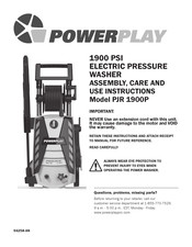 Powerplay PJR 1900P Instrucciones De Montaje, Cuidado Y Uso