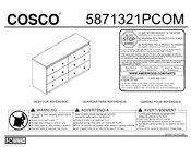 Cosco 5871321PCOM Instrucciones De Montaje