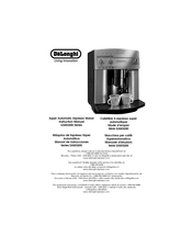 DeLonghi EAM3200 Serie Manual De Instrucciones