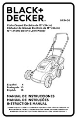Black+Decker GR3400 Manual De Instrucciones