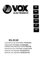 VOX electronics KS-2110 Manual De Usuario