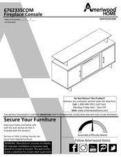 Ameriwood HOME 6762335COM Manual De Instrucciones