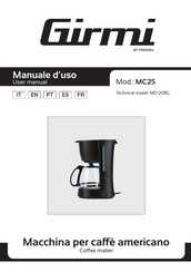 TREVIDEA MD-208G Manual De Instrucciones