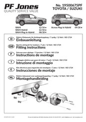 PF Jones 19500675PF Instrucciones De Montaje