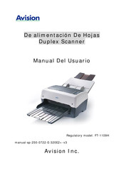 Avision FT-1109H Manual Del Usuario