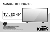 Kalley K-LED49FHDSQT2 Manual De Usuario