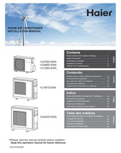 Haier 1U09BS1ERA Manual De Instalación